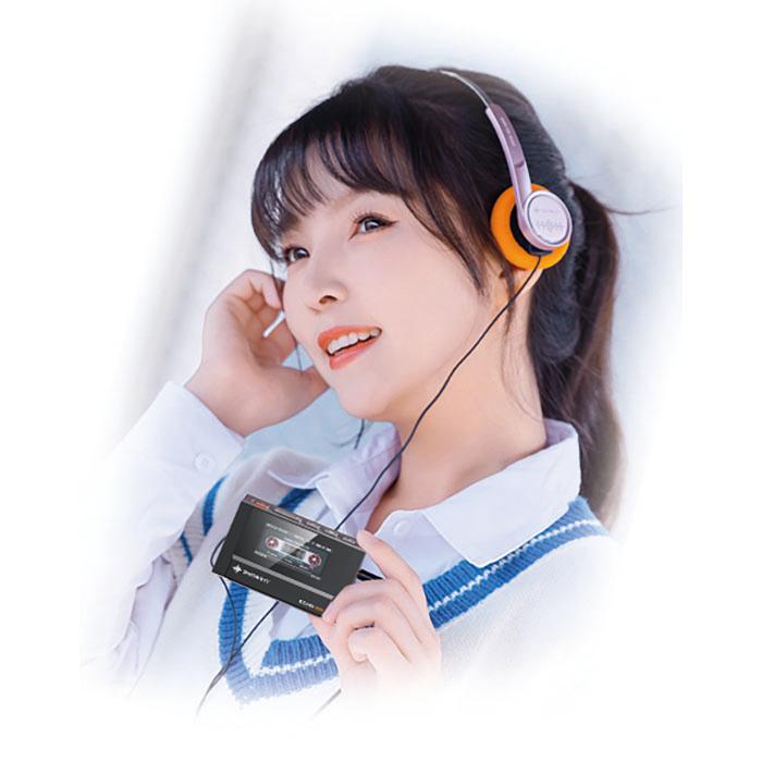 FIIO SKY ECHO MINI ブラック オーディオプレーヤー Review of the cassette player-style music player 