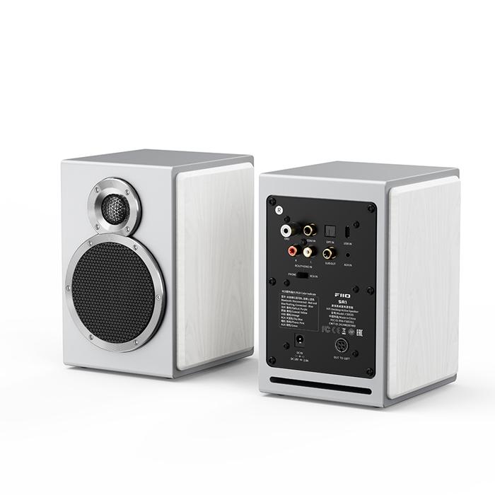 FIIO SA1 White デスクトップスピーカー アンプ ワイヤレス Bluetooth
