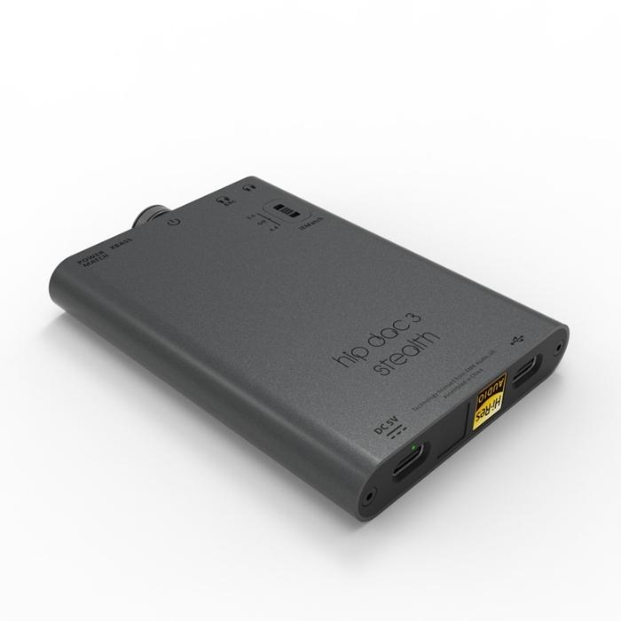 iFi-Audio hip dac 3 Black【IFI-HIP-DAC3-B】ポータブルDACアンプ DAC搭載 ヘッドホンアンプ バランス接続 3.5mm 4.4mm アイファイオーディオの画像