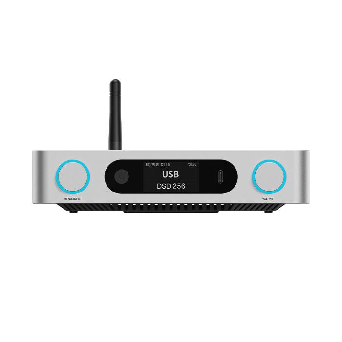 FIIO BR15 R2R Silver 【FIO-BR15R-S】Bluetooth 受信 ワイヤレス USB DAC スピーカー アンプ LDAC ハイレゾ ロスレス音質 同軸 フィーオ_2