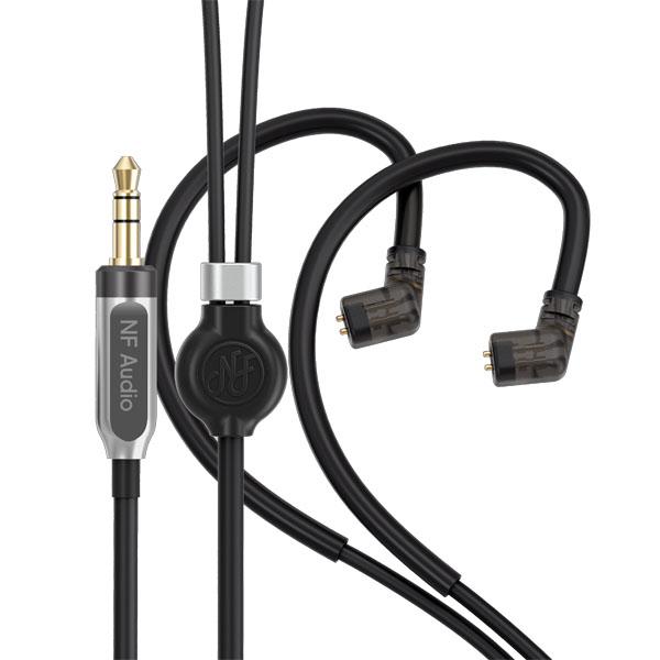 NF AUDIO エヌエフオーディオ NA3 Essentials レッド\u0026ホワイト 有線イヤホン リケーブル対応 2PIN (送料無料)の画像