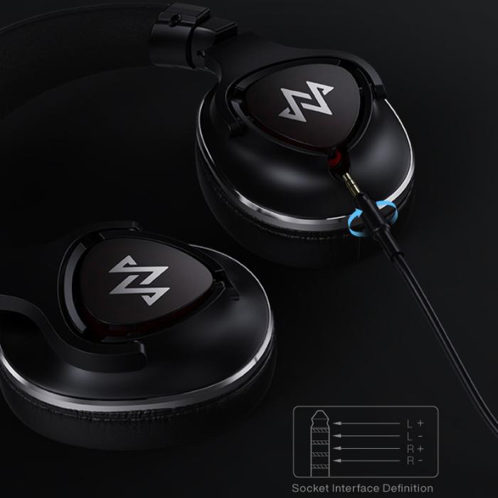 NF ACOUS NH20 有線ヘッドホン オーバーイヤー 密閉型 リケーブル対応 3.5mm片出し 変換アダプタ付属 モニターヘッドホン エヌエフアコースの画像