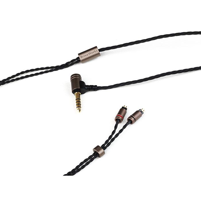 Brise Works MIKAGE - 5極Φ4.4mm L型プラグ-CIEM2pin 【BW-MKG544L2P