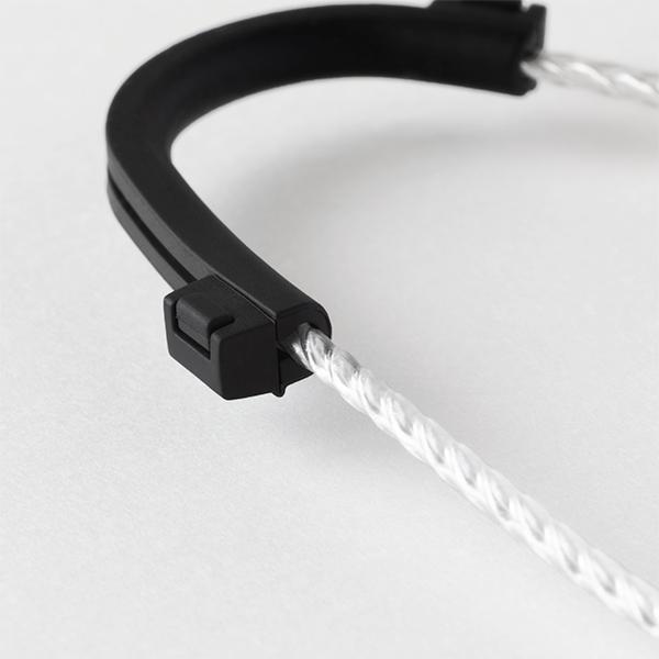 nobunaga labs 澪標 極 final イヤーフック typeb final（ファイナル） イヤーフック TYPE B (BLACK) (FI-EHBBL) : e