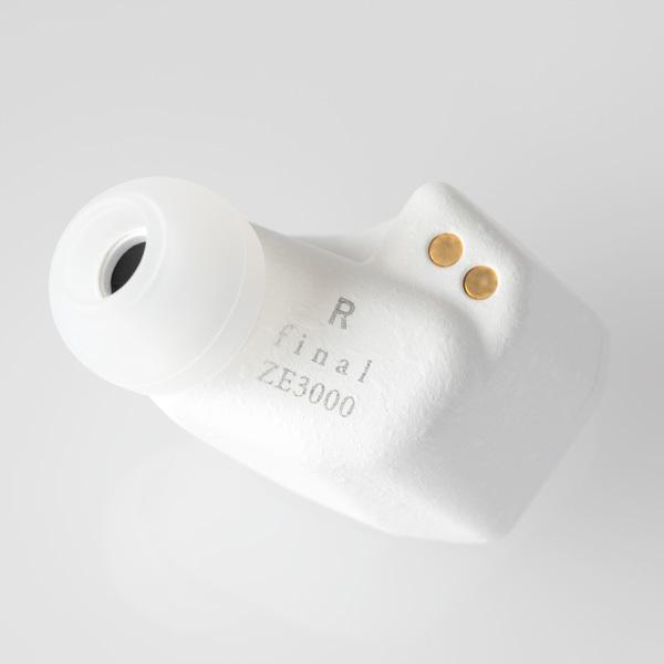 ピンク・ブルー final フルワイヤレスイヤホン ZE3000 ホワイト