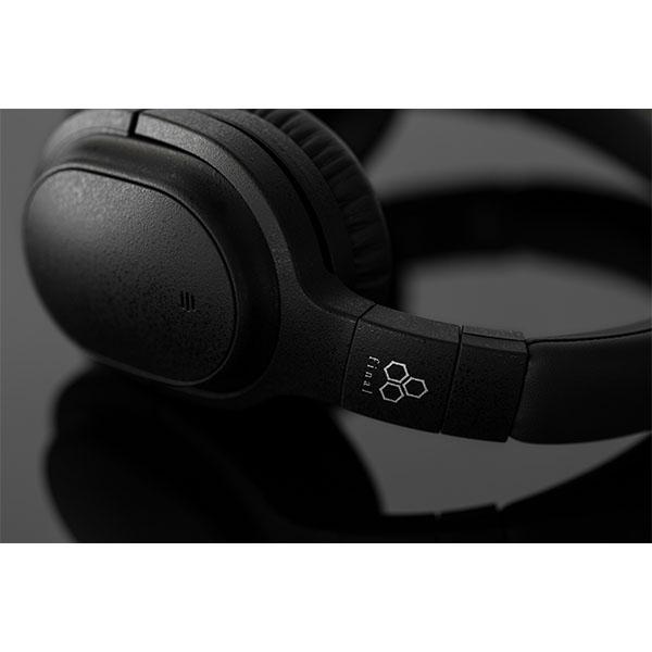 final UX3000 ワイヤレスヘッドホン ノイズキャンセリング Bluetooth マイク付き ファイナル ヘッドホン (FI-UX3DPL-BLACK)｜e-earphone｜05