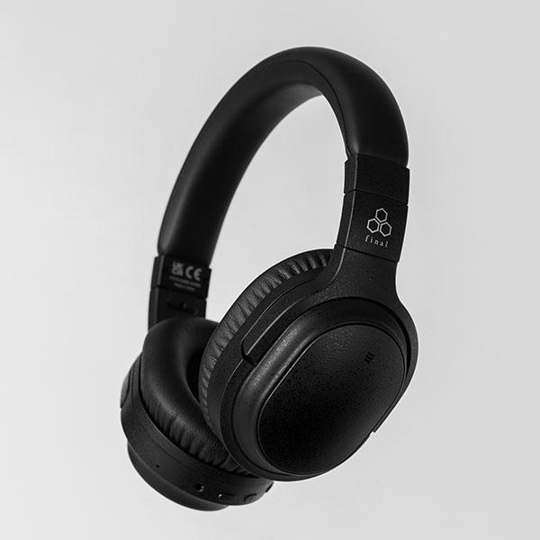final UX3000 ワイヤレスヘッドホン ノイズキャンセリング Bluetooth マイク付き ファイナル ヘッドホン (FI-UX3DPL-BLACK)｜e-earphone｜02