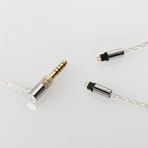 final ソフトシルバーコートケーブル 2Pin 4.4mm (1.2m) 銀 final ソフトシルバーコートケーブル 2Pin 4.4mm (1.2m) 銀