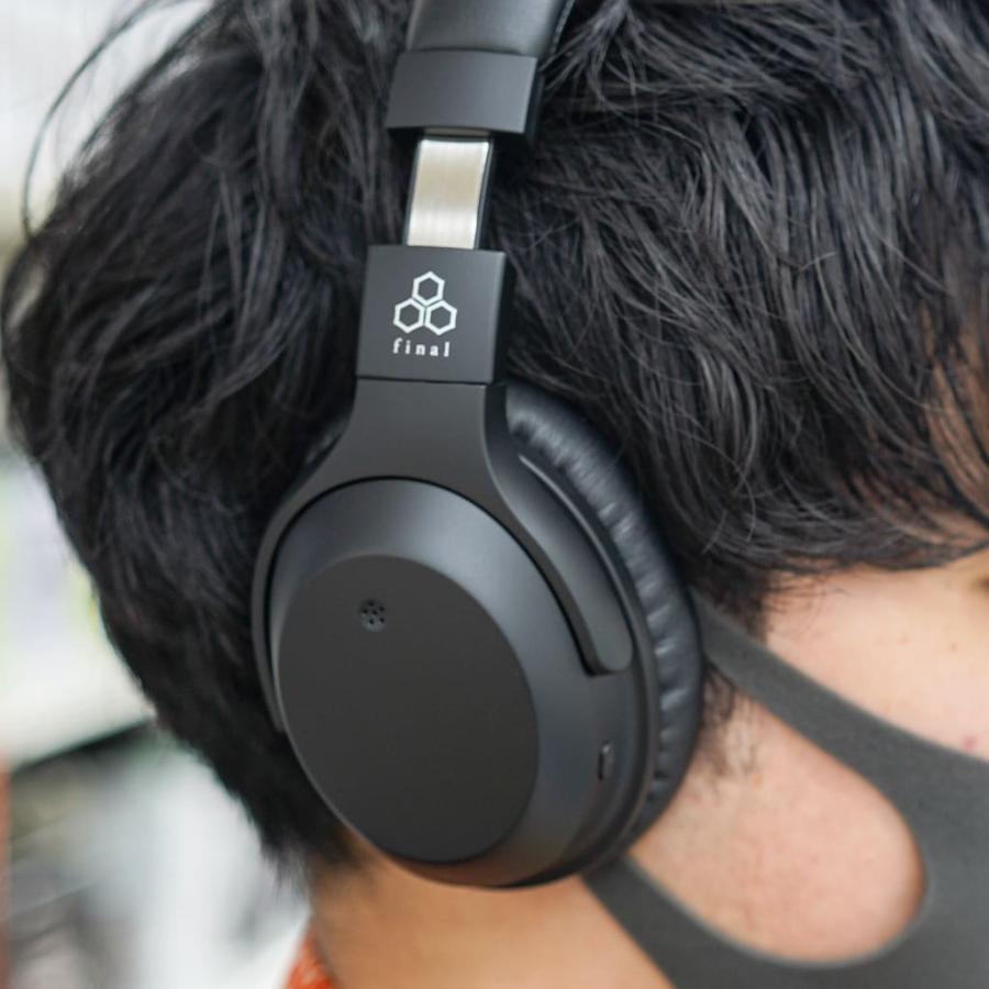final UX2000 ブラック ファイナル ヘッドホン Bluetooth ノイズ final UX2000 ブラック ファイナル ヘッドホン Bluetooth ノイズ