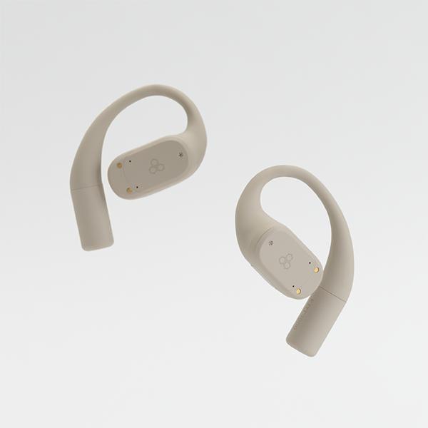 final KDT3000 BEIGE ワイヤレス イヤホン Bluetooth 耳を塞がない