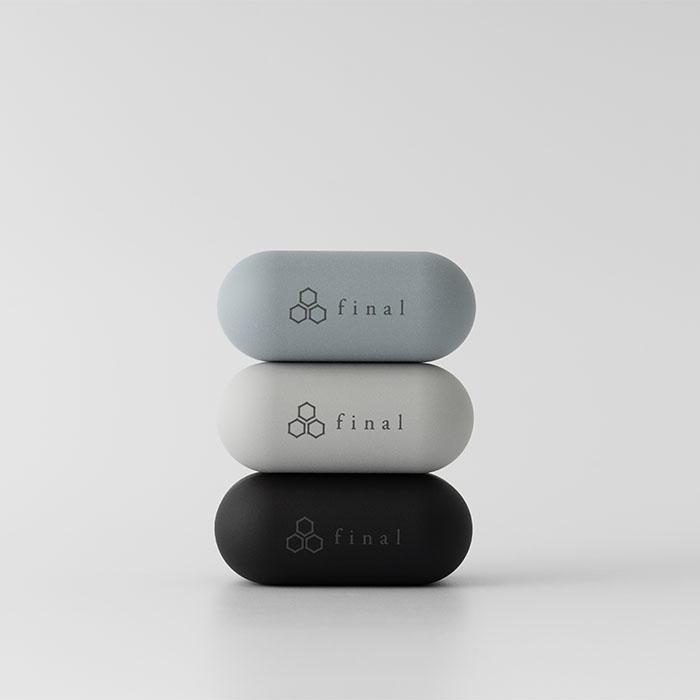 final ZE300 SKY GRAY 完全ワイヤレスイヤホン イヤホン 無線