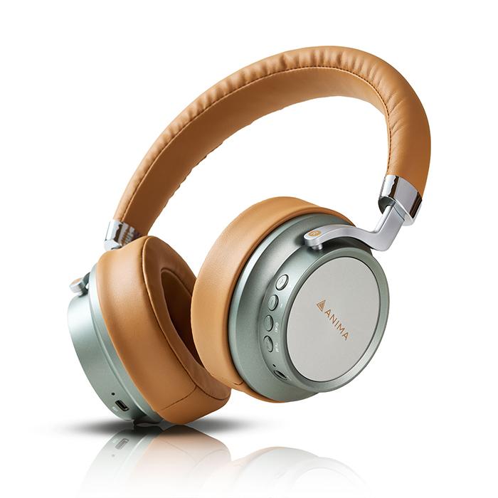 ANIMA ANW03 Brown ワイヤレスヘッドホン Bluetooth ダイナミック