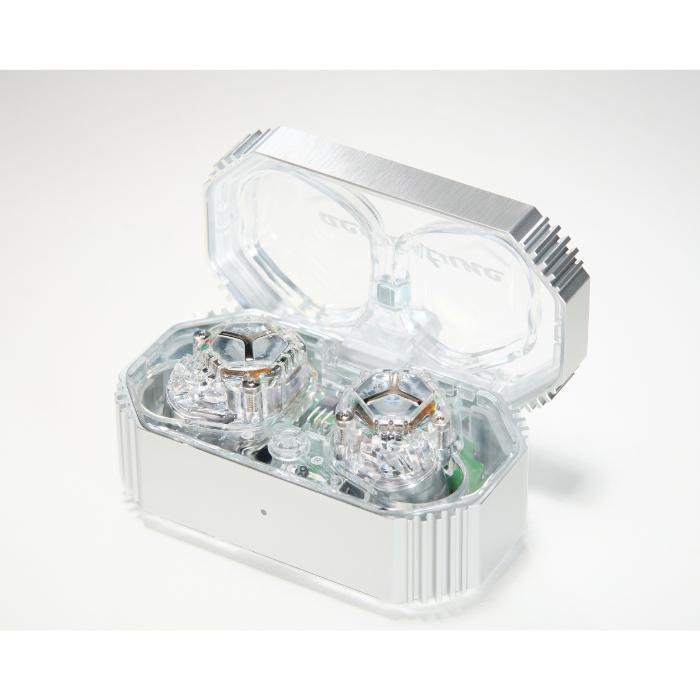 Acoustune HSX One Crystal【HSX-ONE-CLR】 完全ワイヤレスイヤホン 左右独立型 ノイズキャンセリング ANC Bluetooth アコースチューン_1