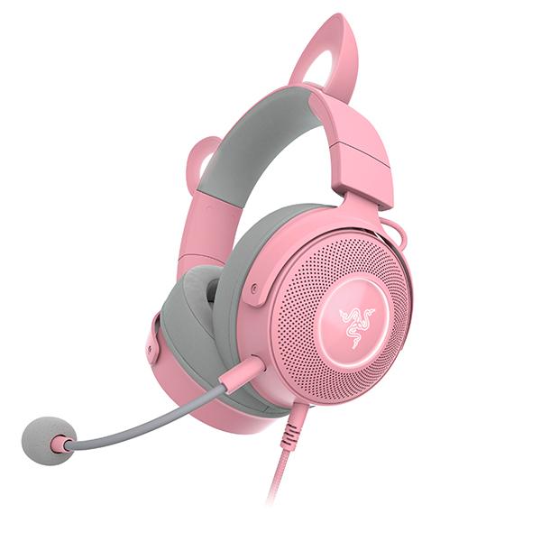 Razer レイザー Kraken Kitty V2 Pro Quartz Pink (RZ04 Razer レイザー Kraken Kitty V2 Pro Quartz Pink (RZ04