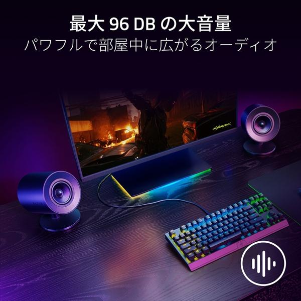 Razer（レイザー） (お取り寄せ) デスクトップスピーカー Nommo V2 X
