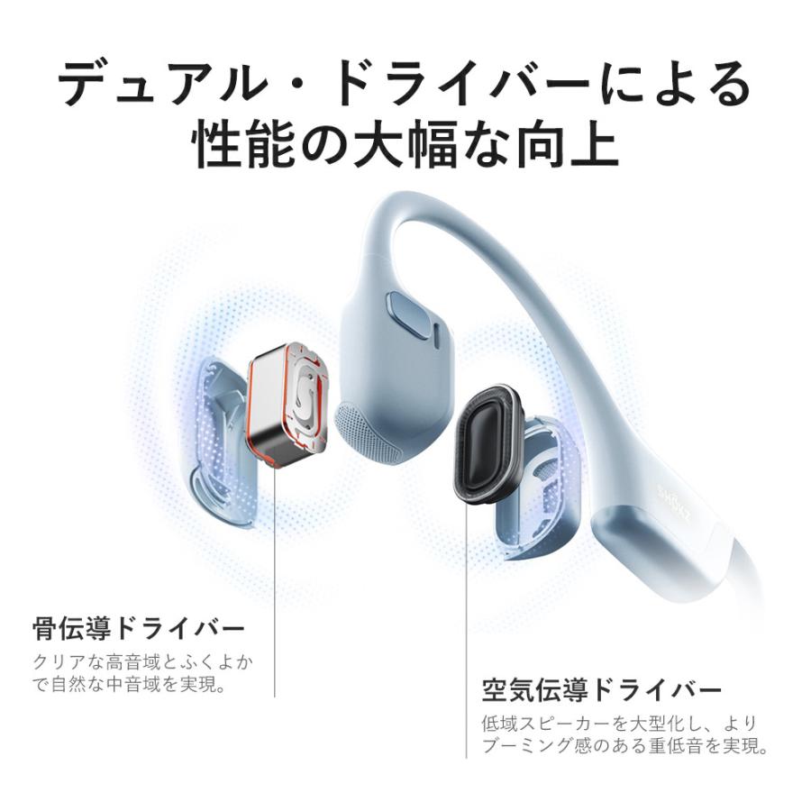 OpenRun Pro 2 SKZ-EP-000058 [ブルー] Shokz（ショックス） Shokz OpenRun Pro 2 Blue【SKZ-EP-000058