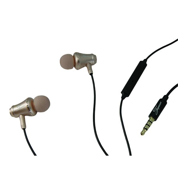 (お取り寄せ) JAPAEAR 有線イヤホン JE-MIC-222-SP シャンパンピンク