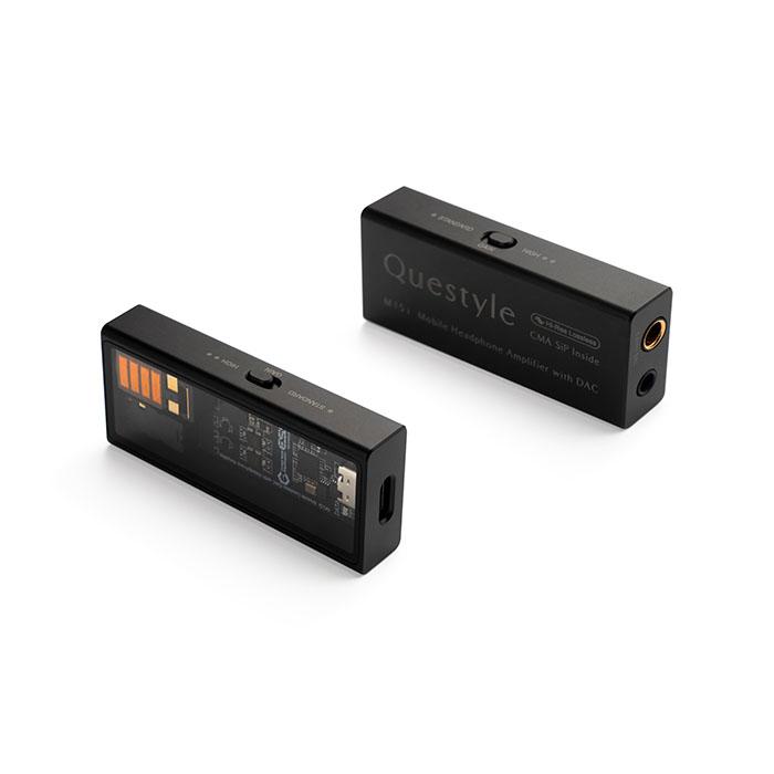 Questyle M15i DACアンプ ポータブルアンプ DAC ハイレゾ対応 高音質 ゲイン調整可能 3.5mm 4.4mm デュアル出力端子 クエスタイルの画像