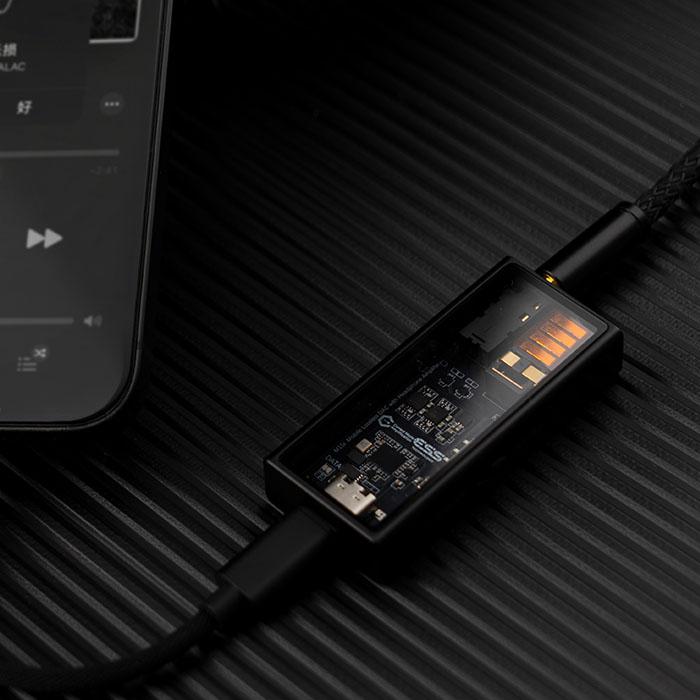 Questyle M15i DACアンプ ポータブルアンプ DAC ハイレゾ対応 高音質 ゲイン調整可能 3.5mm 4.4mm デュアル出力端子 クエスタイルの画像