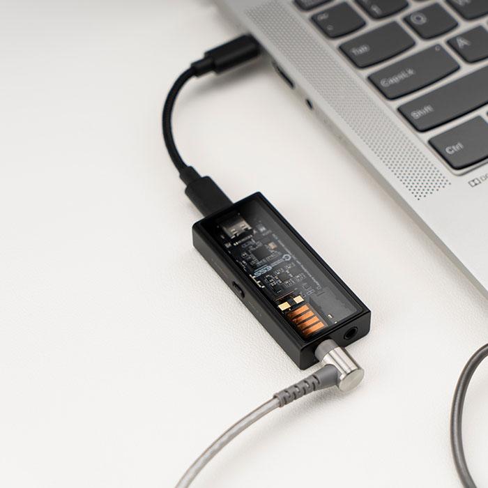 Questyle M15i DACアンプ ポータブルアンプ DAC ハイレゾ対応 高音質 ゲイン調整可能 3.5mm 4.4mm デュアル出力端子 クエスタイルの画像