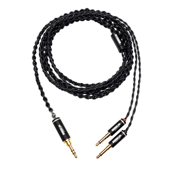 NOBUNAGA Labs ヘッドホンケーブル 賀老 (Garou) 3.5mm3極ステレオミニ/3.5mm2極モノラルミニ×2  (NLA-GRU)