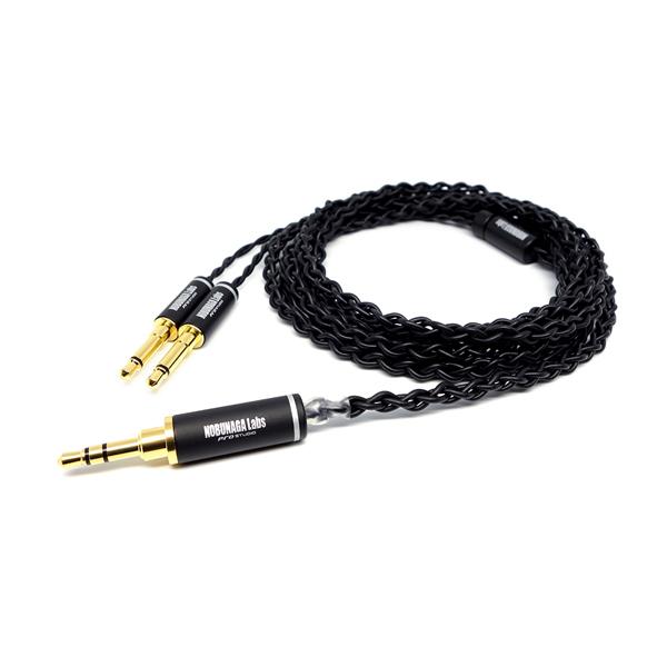 NOBUNAGA Labs ヘッドホンケーブル 賀老 (Garou) 3.5mm3極ステレオミニ