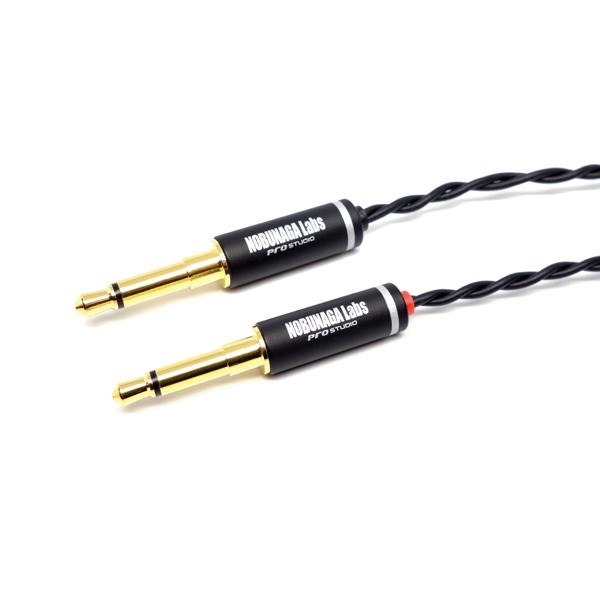 NOBUNAGA Labs ヘッドホンケーブル 賀老 (Garou) 3.5mm3極ステレオミニ 