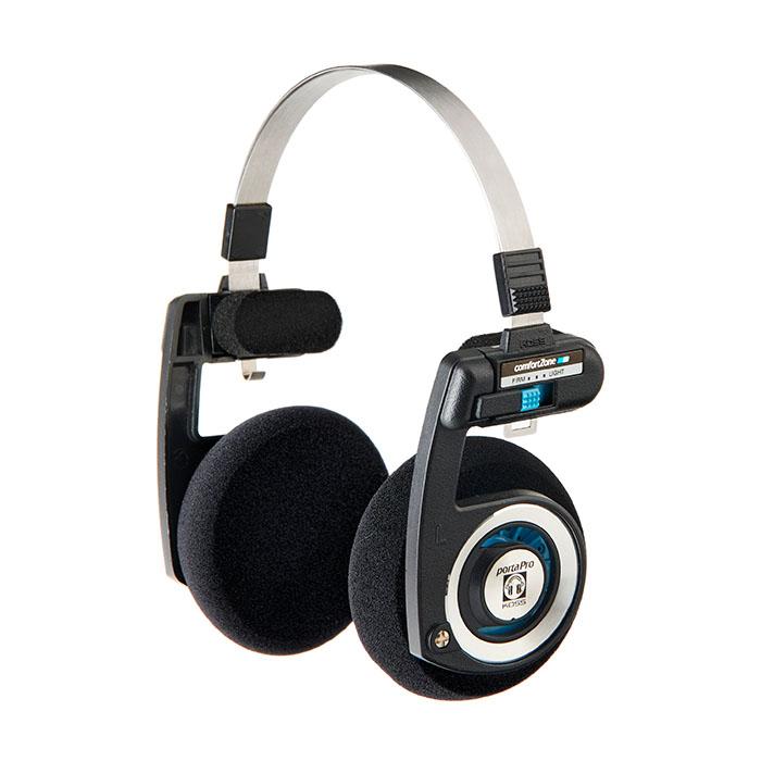 YAXI EARPADS for Koss PORTAPRO 2Pairs Orange+Black イヤーパッド