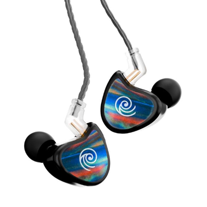 NTS Audio THREE 有線イヤホン カナル型 耳掛け式 シュア掛け リケーブル対応 CIEM 2pin 凸型コネクタ 3.5mm 3BA エヌティーエスオーディオの画像