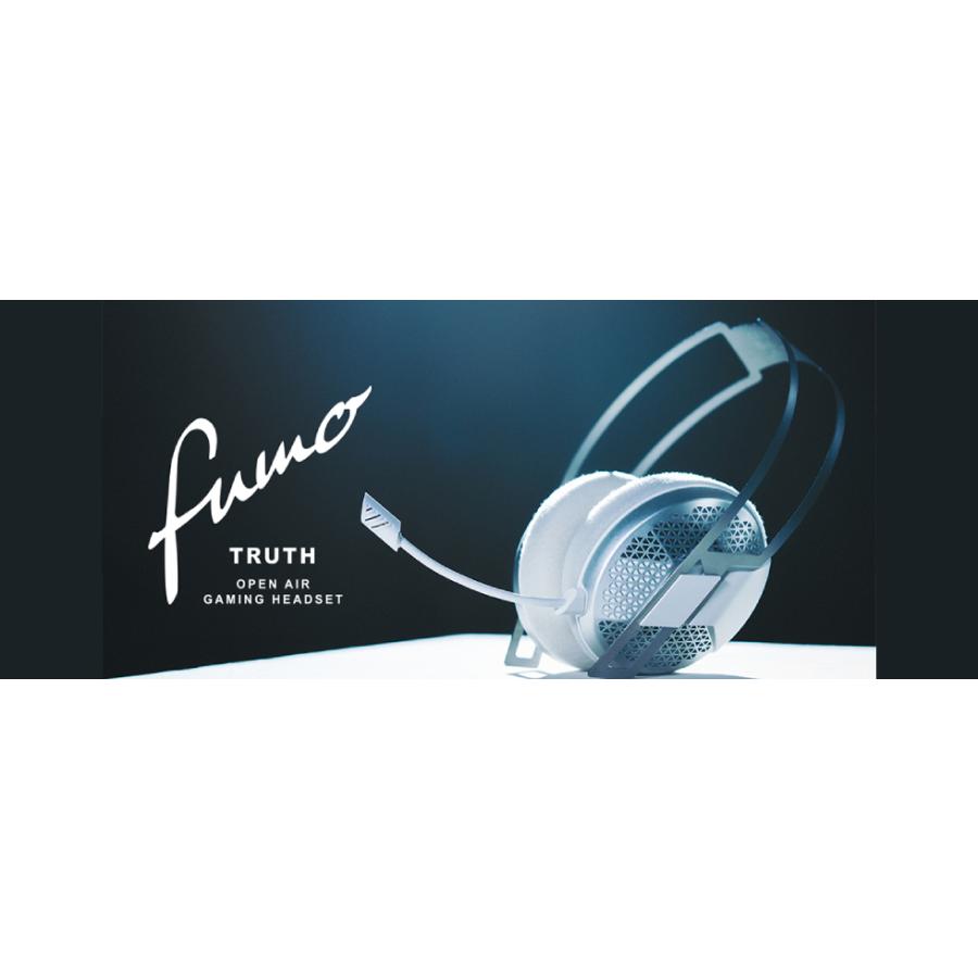 値頃 FUMO TRUTH OPEN AIR GAMING HEADSET - オーディオ機器