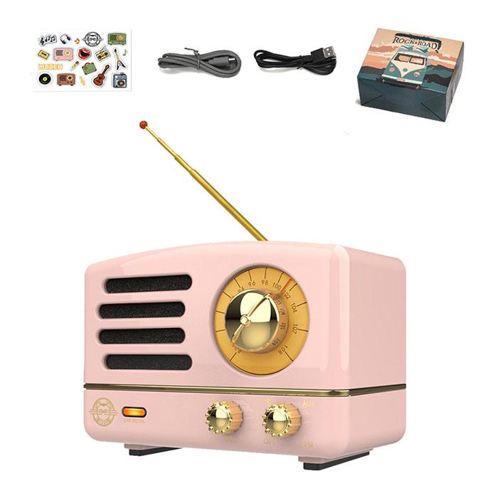 お取り寄せ) MUZEN OTR Metal Pink スピーカー Bluetoothスピーカー