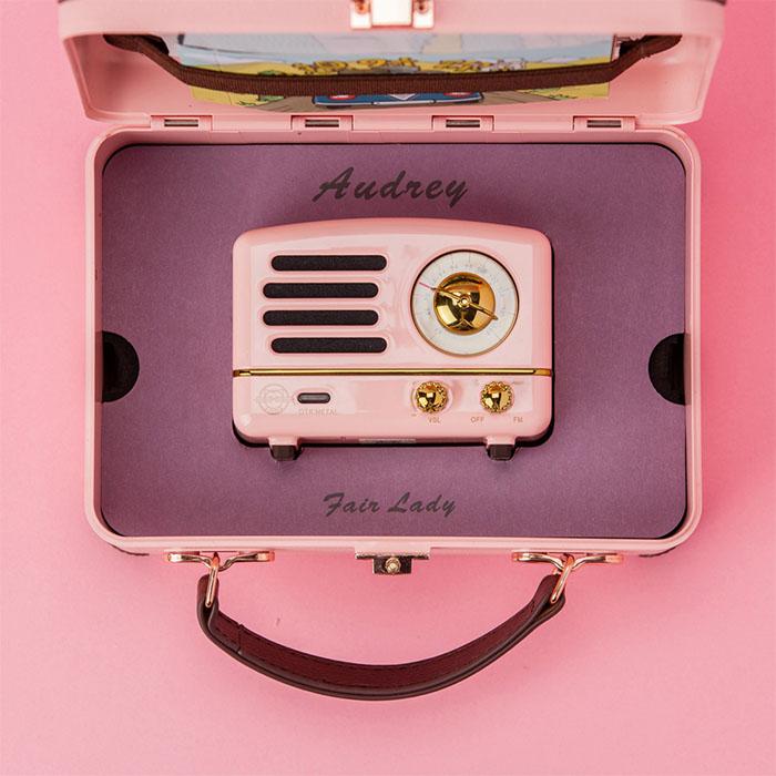 お取り寄せ) MUZEN OTR Metal Pink スピーカー Bluetoothスピーカー