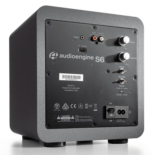 お取り寄せ) Audioengine オーディオエンジン S6 パワードサブ お取り寄せ) Audioengine オーディオエンジン S6 パワードサブ