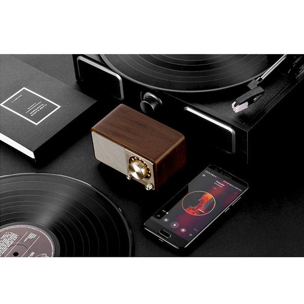 SANGEAN WR-301 ウォールナット FMラジオ搭載 Bluetooth ワイヤレス