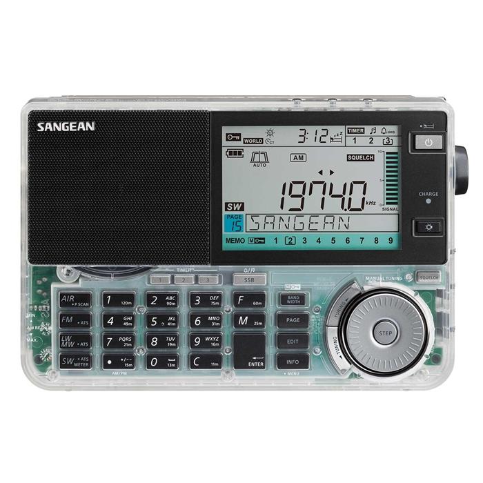 お取り寄せ) SANGEAN ATS-909X2J クリア (FM/SW/MW/LW/Airマルチバンド