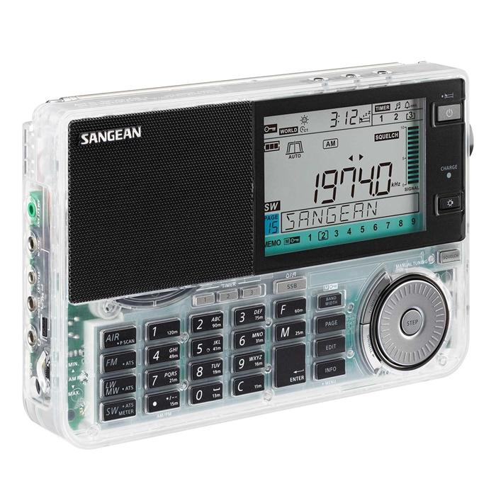 お取り寄せ) SANGEAN ATS-909X2J クリア (FM/SW/MW/LW/Airマルチバンド