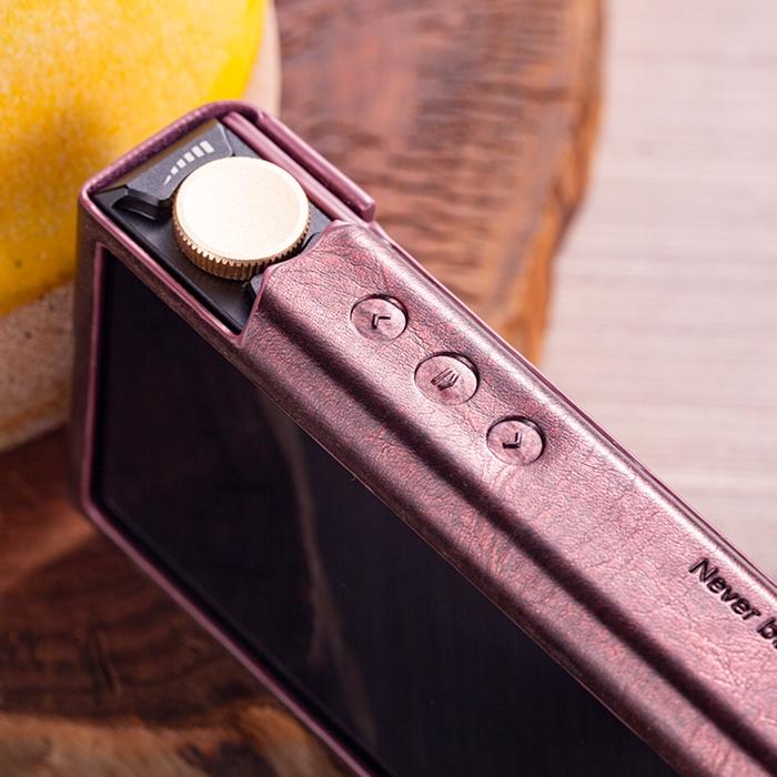 Cayin N3Ultra カスタマイズレザーケース ミッドナイトパープル 専用