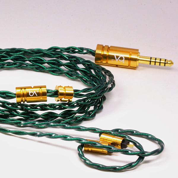(お取り寄せ) Beat Audio Emerald MKIII - MMCX - 2.5mm (BEA-1383) イヤホンケーブル 交換用ケーブル リケーブル用 高音質の画像