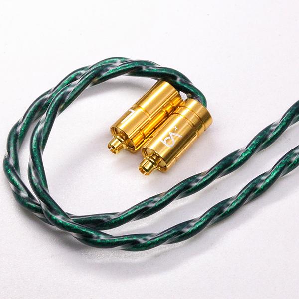 (お取り寄せ 納期:未定) Beat Audio Emerald MKIII 8-wire - MMCX - Custom - 4.4mm (BEA-1482) イヤホンケーブル 交換用ケーブル ビートオーディオの画像
