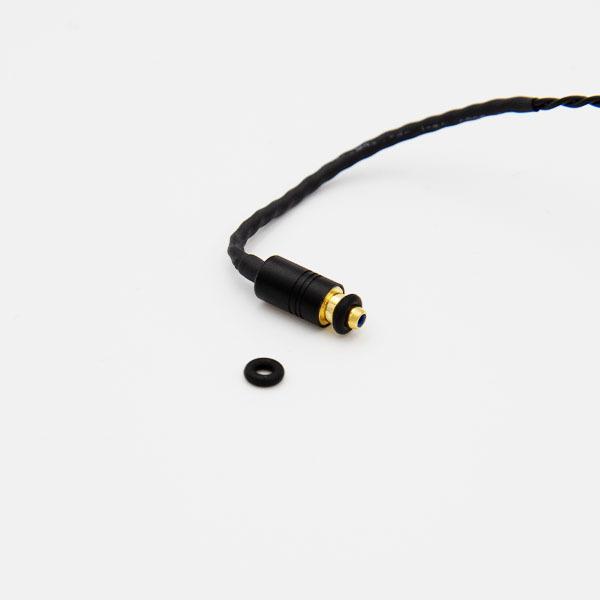 e☆イヤホン・ラボ Obsidian MMCXSeP-2.5mm 120cm eイヤホン・ラボ Obsidian MMCXSeP-2.5mm(イヤループ仕様) 120cm : e
