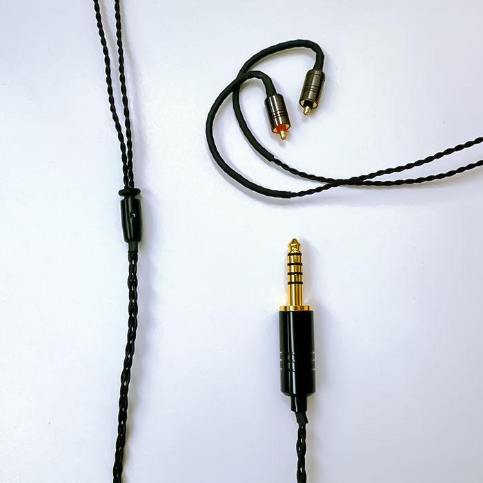 ほぼ新品 Obsidian 3.5mm-4.4mm 120cm バランスケーブル 【公式通販】