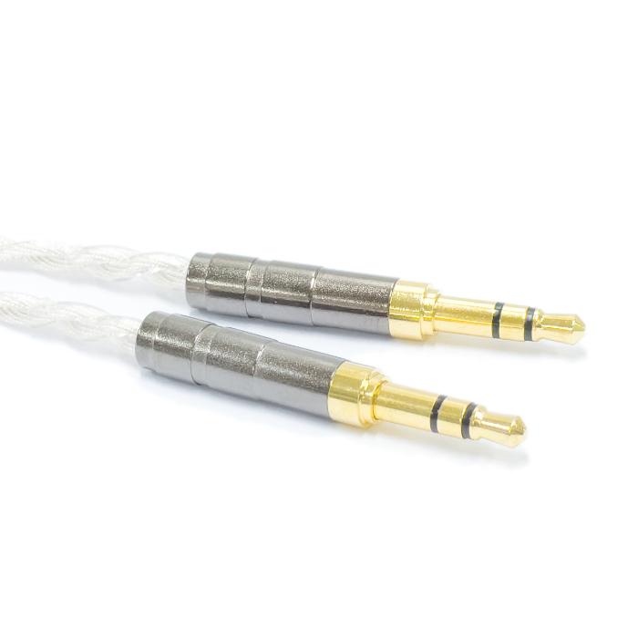 EFFECT AUDIO Cadmus Lite/HP 1.8m(3.5mmx2 to 4.4mm) ヘッドホンケーブル リケーブル 3.5mm両出し 4.4mm5極 バランス エフェクトオーディオ_2