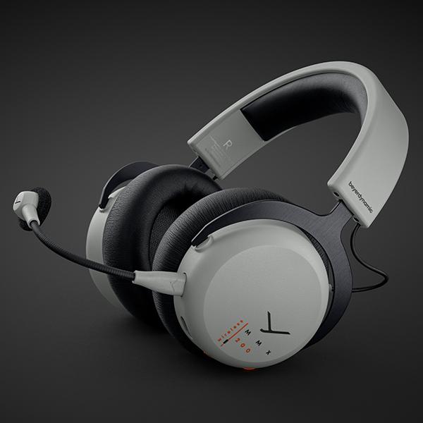 beyerdynamic MMX 200 Grey ヘッドセット ヘッドホン マイク 通話 VC