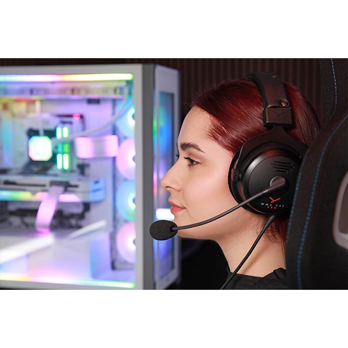 beyerdynamic MMX 330 PRO ゲーミングヘッドセット 有線 開放型 ヘッドホン マイク付き ベイヤーダイナミックの画像