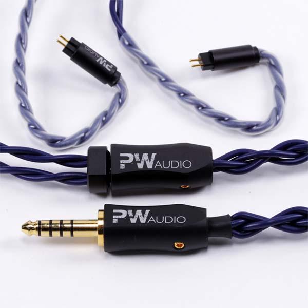 PW AUDIO Moloch (CIEM 2pin 4.4mm Balanced) イヤホン ケーブル リ