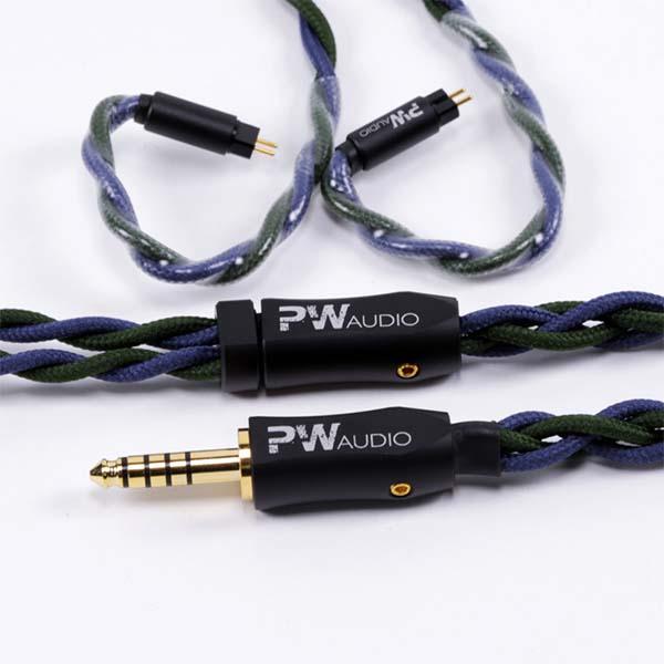 (お取り寄せ 納期1ヶ月半〜2ヶ月)PW AUDIO Somewhere In Sound (CIEM 2pin 4.4mm Balanced) イヤホン ケーブル バランス_1