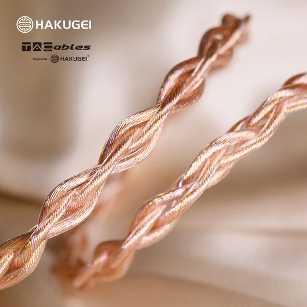 TACable powered by HAKUGEI 王翦 4.4mm 2Pin イヤホンケーブル 交換用