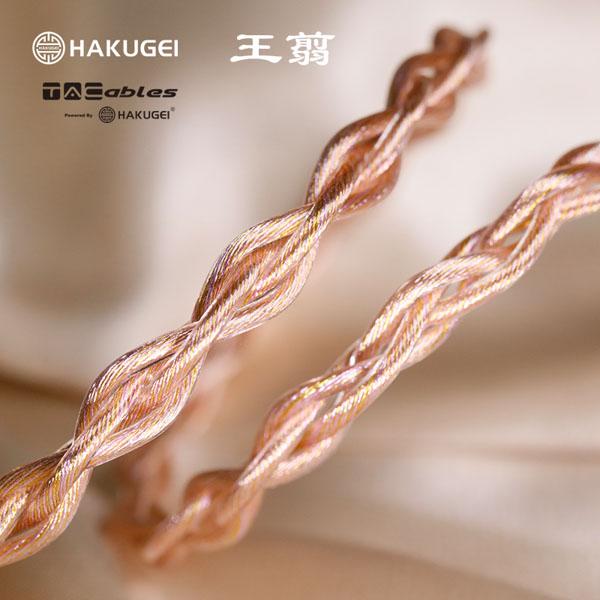 TACable powered by HAKUGEI 王翦 4.4mm 2Pin イヤホンケーブル 交換用