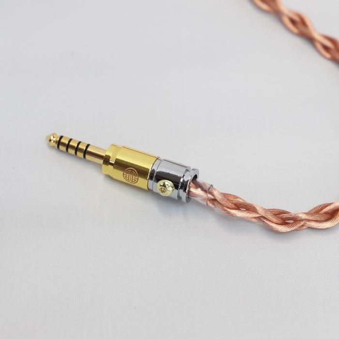 HAKUGEI 李牧 0.78 2Pin 4.4mm イヤホンケーブル リケーブル バランス