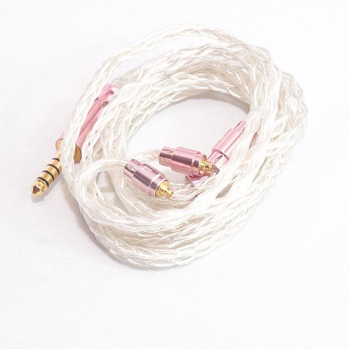 TACable powered by HAKUGEI 瑠璃仙2 4.4mm MMCX イヤホンケーブル リ